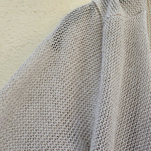 Zadig and Voltaire Daphnee Mesh Metallic Open Front Cardigan - Picture 4 of 6